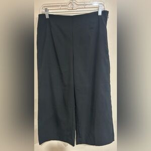 NEW Loft 8P Side Zip Wide Leg Trousers Comfort Workwear Classic Minimalist